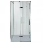 Душова кабіна квадратна без піддона від стіни WDA N90TC BRAVO (1уп.)