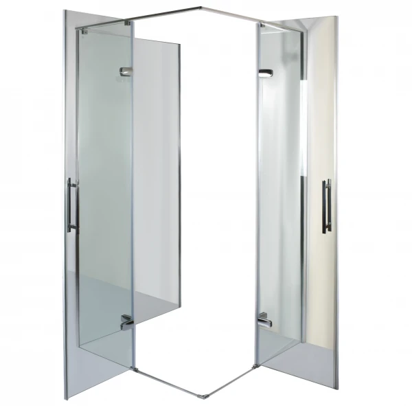Душова кабіна квадратна без піддона від стіни WDA N90TC BRAVO (1уп.)