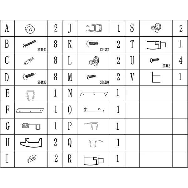 Душевые двери TORMES 160FS BRAVO (2уп.)