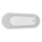 ZEN Ванна отдельностоящая овальная 167Х72