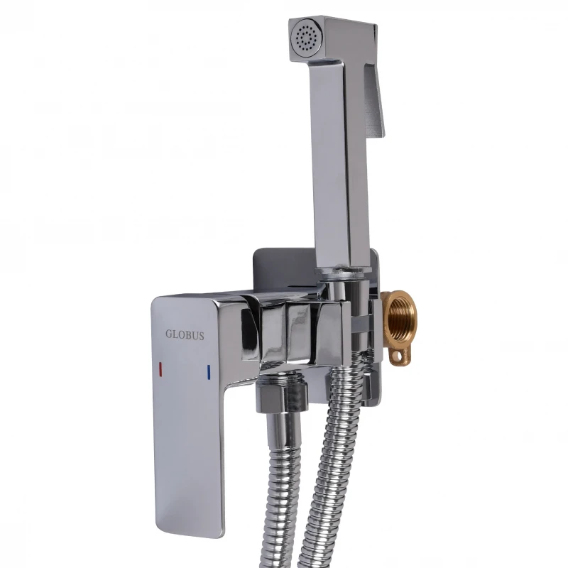 Змішувач гігієнічний Globus Lux Milano GLM-0-106MIX-CR