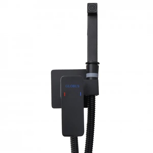 Змішувач гігієнічний Globus Lux Milano GLM-0-106MIX-BB