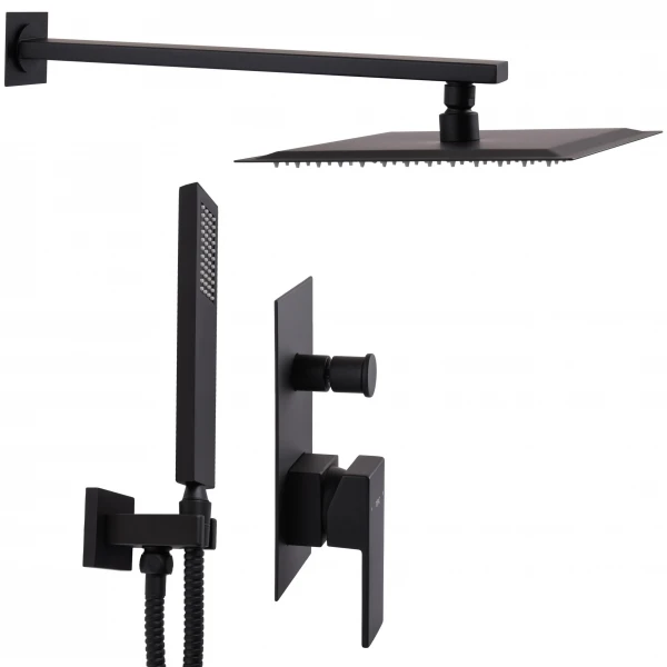 Змішувач для душу вбудований TOPAZ ODISS TO-18205-H66-BL