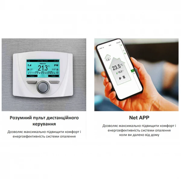 Котел газовий ITALTHERM SMART 25 K кондес, двухконтурниый + коакс. дымоход