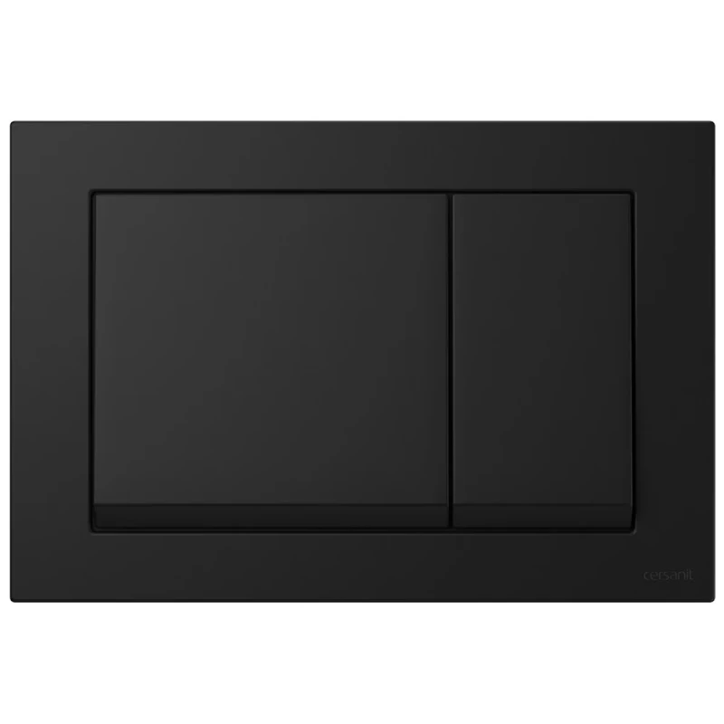 Кнопка змиву Cersanit ENTER II чорний матовий
