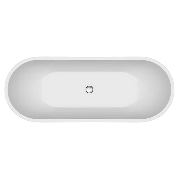 ZEN Ванна отдельностоящая овальная DOUBLE 182X71