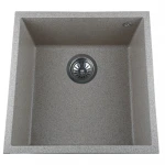 Гранитная мойка Globus Lux AMMER миндаль 440 х 440мм