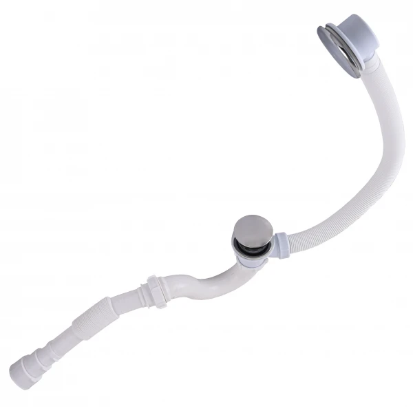Сифон ″Waterstal″ для ванни Click-Clack з гнучкою трубою 32/40/50 (А - 14089)