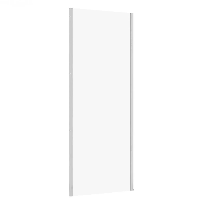 Стенка к розпашным дверям LARGA 80x195 профиль хром PL