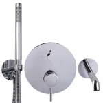 Змішувач для ванни вбудований TOPAZ LOFT TLF 32202-H39-C