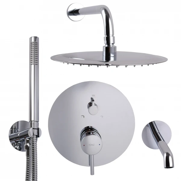 Змішувач для душу вбудований TOPAZ LOFT TLF 32115-H39-C