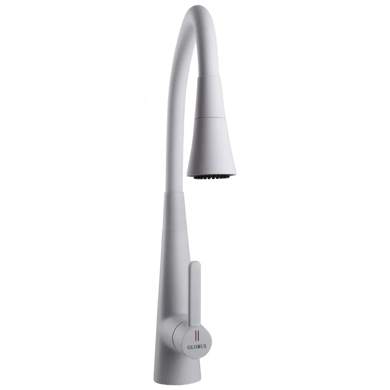 Змішувач для кухні Globus Lux LAZER Pro GLPR-203SM-WM