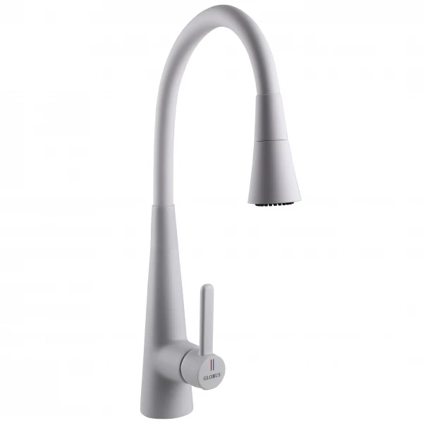 Змішувач для кухні Globus Lux LAZER Pro GLPR-203SM-WM