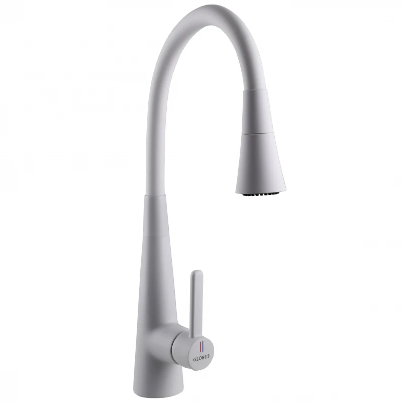 Змішувач для кухні Globus Lux LAZER Pro GLPR-203SM-WM