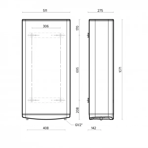 Водонагрівач ARISTON VELIS TECH 80 EU