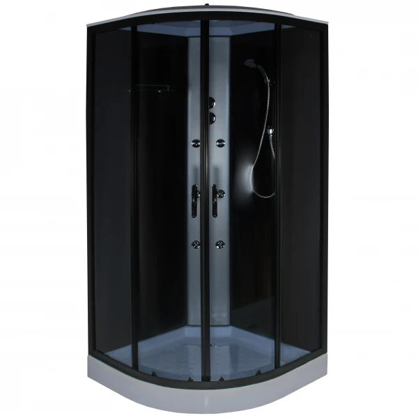 Душевой бокс полукруглый BARYCZ LL90GBB BRAVO (4уп.)