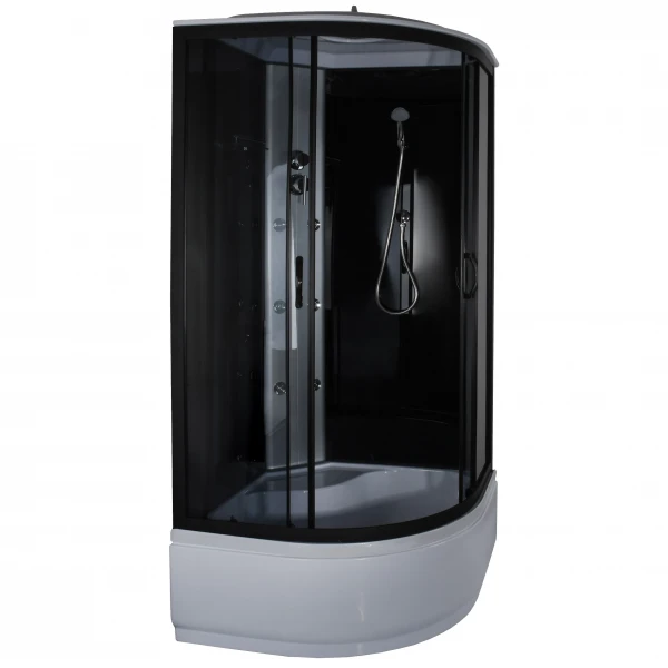 Душевой бокс полукруглый BZURA H90GBB BRAVO (4уп.)