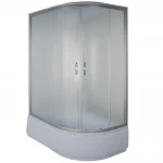 Душевой бокс ассиметричный левый OBRA H120FFSL BRAVO (3уп.)