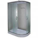 Душевой бокс ассиметричный левый REGA L120FFSL BRAVO (3уп.)