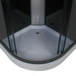 Душевой бокс полукруглый без крыши SAN L90GBB BRAVO (3уп.)