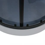 Душевой бокс полукруглый без крыши SAN L90GBB BRAVO (3уп.)