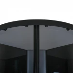 Душевой бокс полукруглый без крыши SAN L90GBB BRAVO (3уп.)