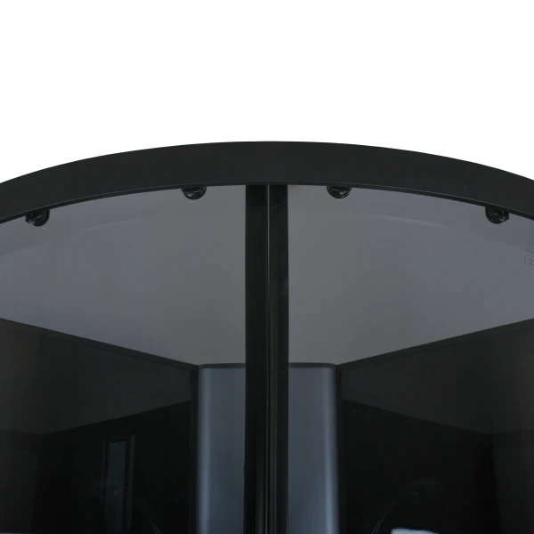 Душевой бокс полукруглый без крыши SAN L90GBB BRAVO (3уп.)