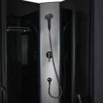 Душевой бокс полукруглый без крыши SAN L90GBB BRAVO (3уп.)