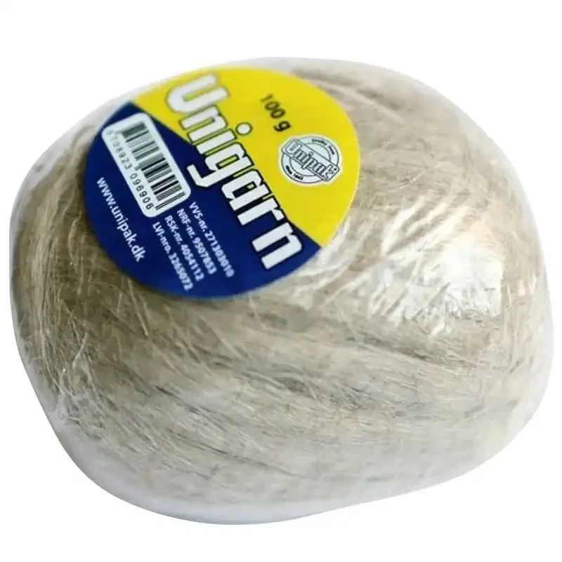 Пакля лен сантехнический Unigarn 100г UNIPAK (моток)