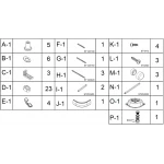 Душовий піддон півкруглий SLUPIA RM90F BRAVO (1уп.)