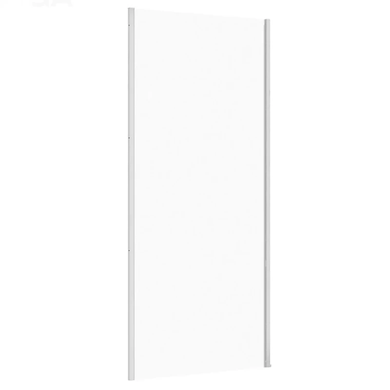 Стенка к розпашным дверям LARGA 90x195 профиль хром PL