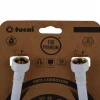 Шланг водяний TUCAI TAQ PREMIUM GRIF 1/2″x1/2″ BВ 0,4м.АНТИКОР. ACB HG-1212-400 (Білий Мат) 209972