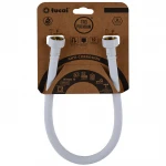 Шланг водяний TUCAI TAQ PREMIUM GRIF 1/2″x1/2″ BВ 0,4м.АНТИКОР. ACB HG-1212-400 (Білий Мат) 209972