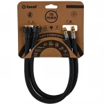 Шланг для змішувача TUCAI TAQ PREMIUM GRIF М10х1/2″ 0,4м. АНТИКОР. AСB ПАРА (Чорний Мат) 209964