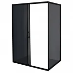 Душова кабіна прямокутна без піддона NISA N120GB BRAVO (1уп.)