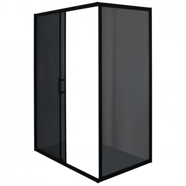 Душова кабіна прямокутна без піддона NISA N120GB BRAVO (1уп.)