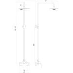 Душова система TOPAZ CAPRI TCA 15702-H43