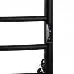 Рушникосушарка UNIO LD ЕU 500-500-5 BLK Драбинка Дуга електро чорна