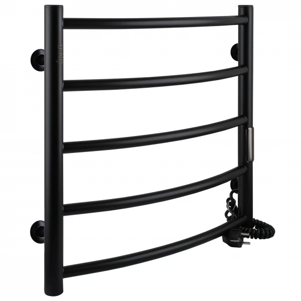 Рушникосушарка UNIO LD ЕU 500-500-5 BLK Драбинка Дуга електро чорна