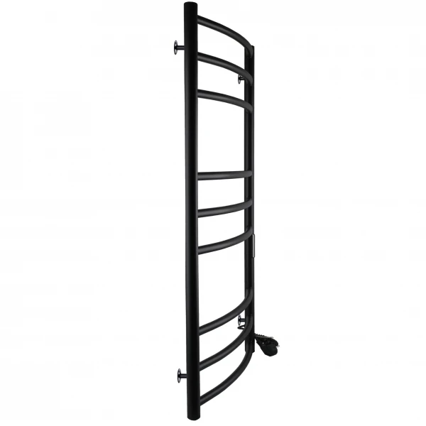 Рушникосушарка UNIO LDE ЕU 1000-500-9 BLK Драбинка Дуга Еліт електро чорна