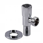 !Кран кутовий кераміка SOLOMON EXCLUSIVE 1/2″X3/4″ 989 CHROM ( 1шт.)