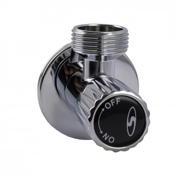 !Кран кутовий кераміка SOLOMON EXCLUSIVE 1/2″X3/4″ 989 CHROM ( 1шт.)