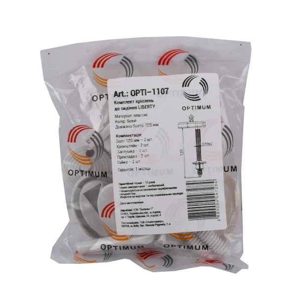 Крепление OPTIMUM к крышке унитаза  LIBERTY OPTI 1107