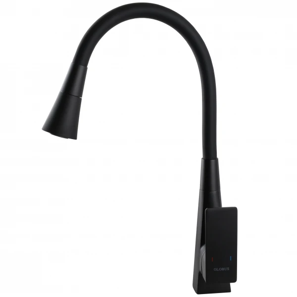 Змішувач для кухні Globus Lux Niagara GLN-0203SM-BB