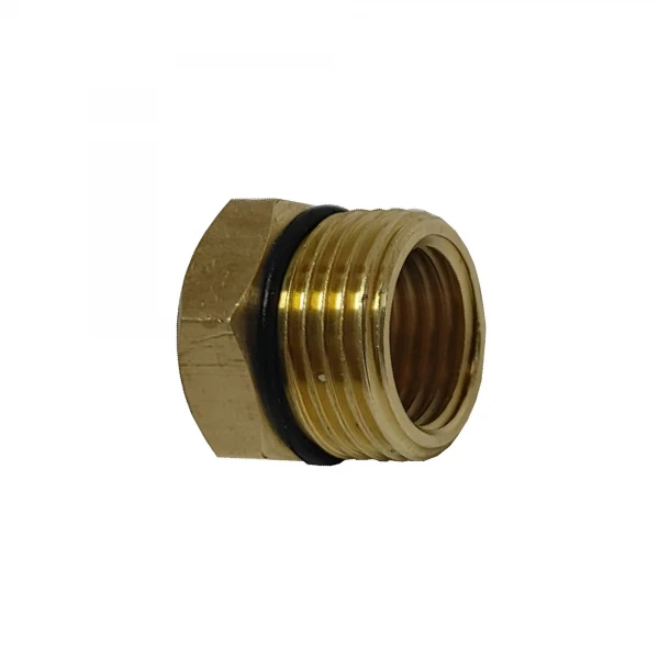 Футорка 3/8″х1/4″НВ латунная (манометр) 729Б