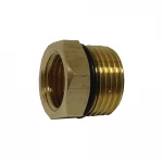 Футорка 3/8″х1/4″НВ латунная (манометр) 729Б