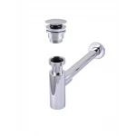 Сифон латунь з донним клапаном Globus Lux GSB-32-125-04A