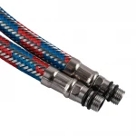 Шланги для змішувача Globus Lux  М10х1/2″ 0,5м. АНТИКОРОЗІЯ (  ПАРА)