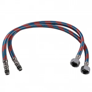Шланги для змішувача Globus Lux  М10х1/2″ 0,5м. АНТИКОРОЗІЯ (  ПАРА)