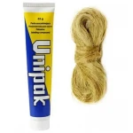 Паста пакувальна для води 75g з льоном-паклею 13g UNIPAK (Набір-Зроби сам)